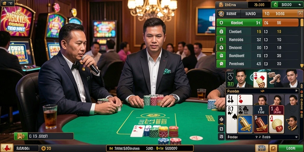 Layar utama aplikasi 55RP yang menarik.