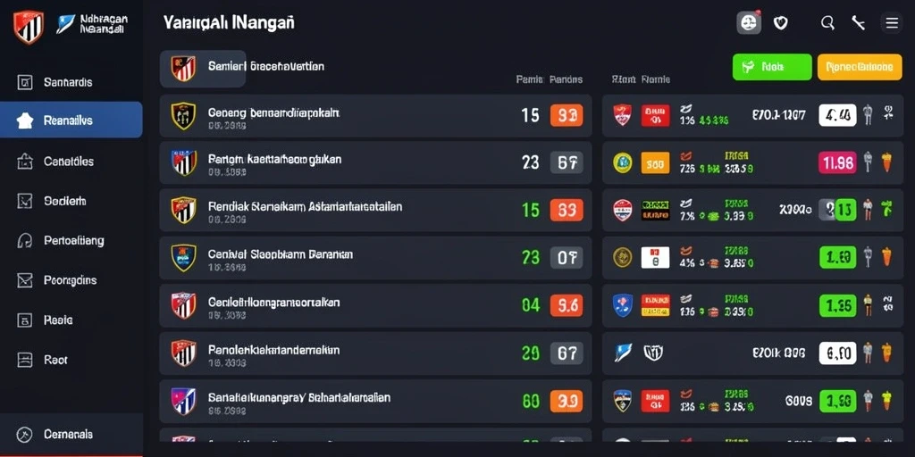 Gambar gameplay yang menegangkan di lapangan.