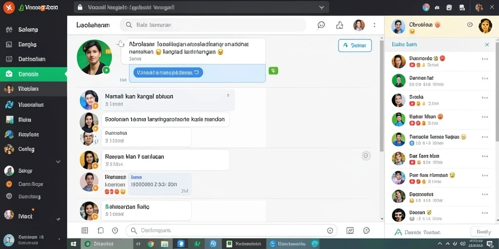 Tampilan antarmuka yang ramah pengguna.