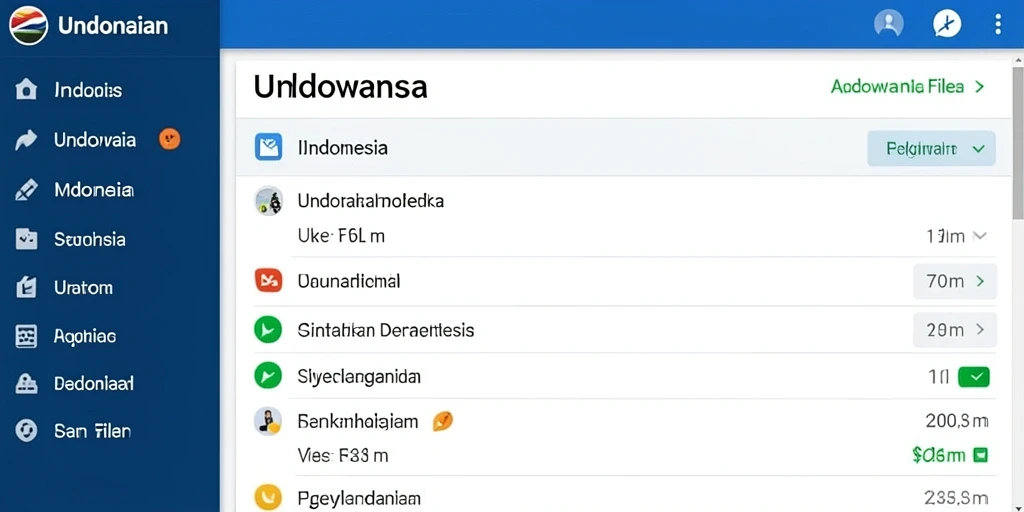 Tampilan interface yang mudah digunakan.