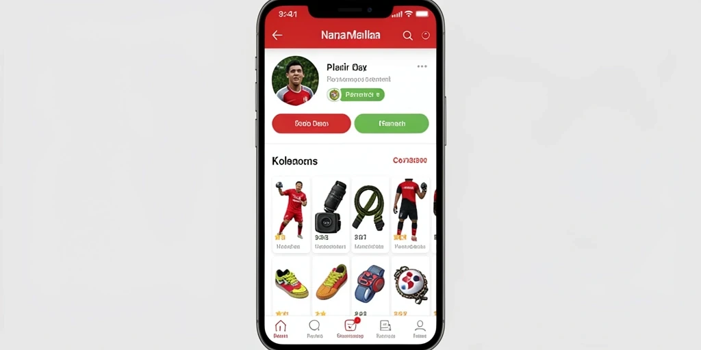 Tampilan awal permainan yang menarik dan interaktif.